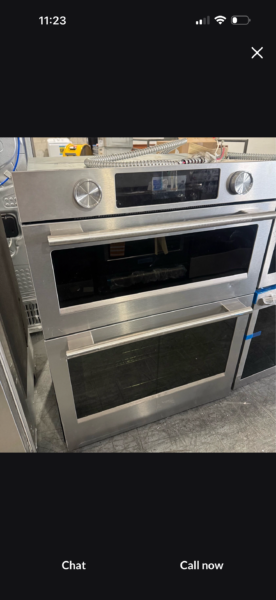 27-inch Smart Electric Combo Wall Oven $1200